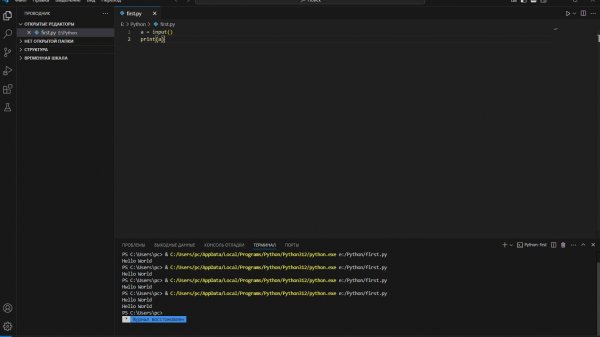 5 способов написать Hello World на Python