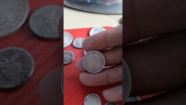 US Philippines Silver coin, 20 centavos 1909, 10 centavos 1912 смотреть онлайн