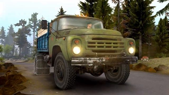 Spintires 1.7.1- Обновление ЗиЛ-130 ММЗ. смотреть онлайн