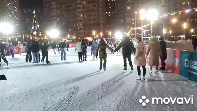 Бесплатный каток в Павшинской Пойме город Красногорск - полезная информация. смотреть онлайн