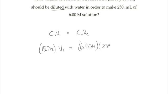 What volume of HNO3 смотреть онлайн