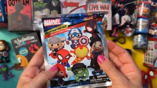 ASMR MARVEL MARVEL MYSTERY СЛЕПЫЕ КОРОБКИ – ОТКРЫТИЕ.