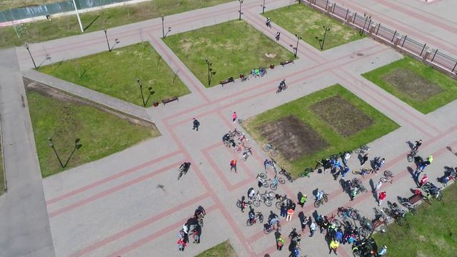 Открытие велосезона ОС'17 старт. смотреть онлайн