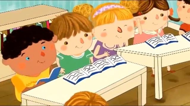 Kid's box starter- Unit 2 My class ( words, chant, video song) смотреть онлайн