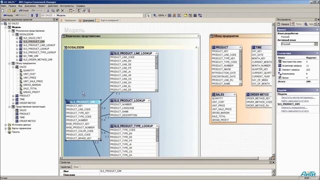 IBM Cognos BI : Framework Manager смотреть онлайн