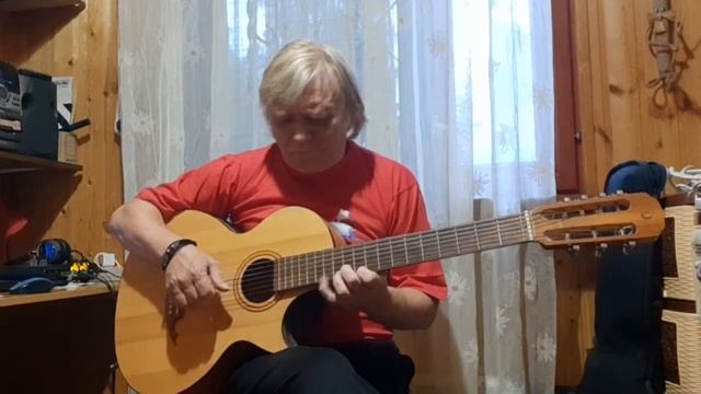 Русская семиструнная гитара - муз.Al Marconi.Two Hearts(Cover) смотреть онлайн