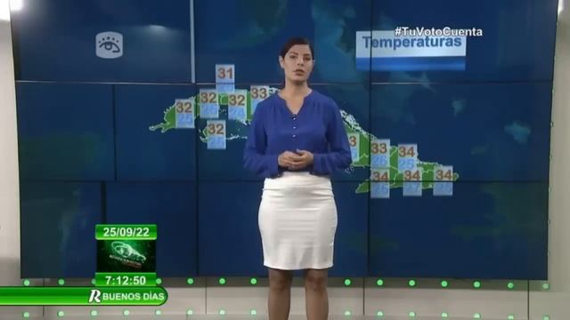 Estado del tiempo en Cuba y pronóstico para hoy domingo 25 de septiembre del 2022 смотреть онлайн