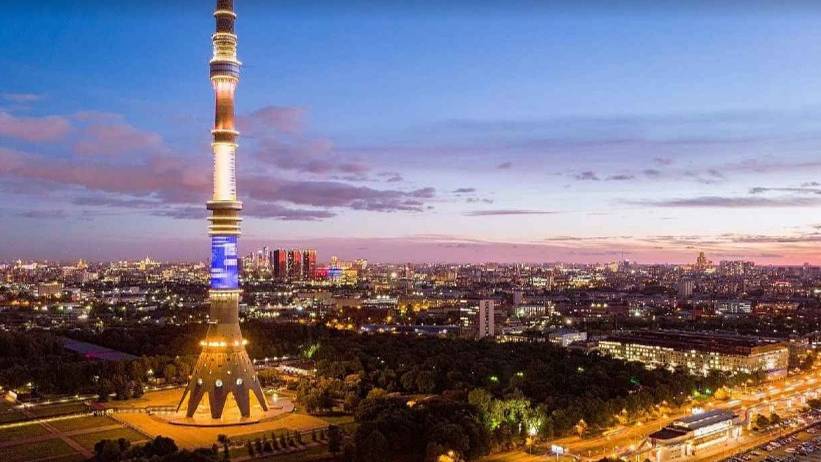 Медиафасад Останкинская башня