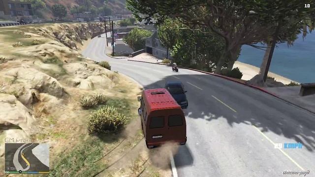 Gazel Газель Маршрутка работаю таксистом в дрифте-дрифт на газели в GTA 5, смотреть онлайн