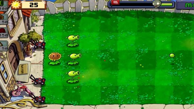 Проходим растения против зомби (ПВЗ) часть первая смотреть онлайн