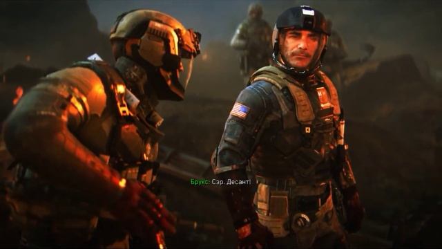 Call of Duty Infinite Warfare - Кровавая буря: Авария. Русская озвучка смотреть онлайн
