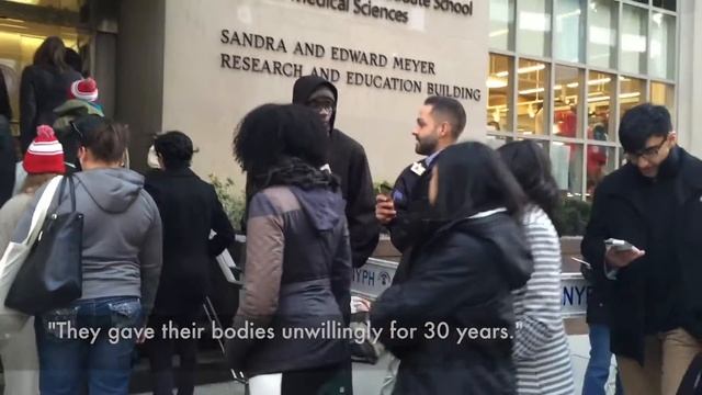 Laurie Glimcher Protest (New York Blood Center) смотреть онлайн