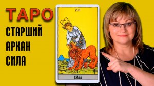 СИЛА | Значения старших арканов ТАРО | ТАРО для начинающих