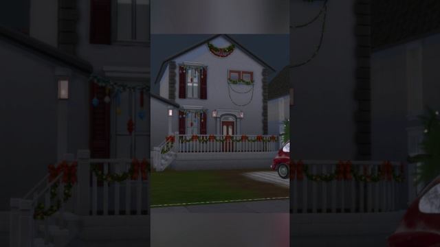 РОЖДЕСТВЕНСКИЙ ДОМИК 🎉 СТРОИТЕЛЬСТВО 🎉 SIMS 4 смотреть онлайн