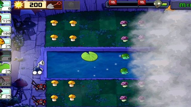 Plants vs Zombies Растения против Зомби Бассейн, туман, сложно смотреть онлайн