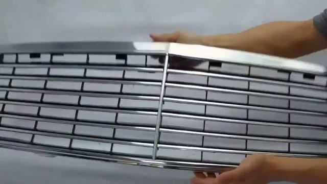 CrazyTheGod W140 1992-1999 4Dr Sedan GRILLE/GRILL ASSAY 13MD CHROME/BLACK for Mercedes-Benz (Grille смотреть онлайн