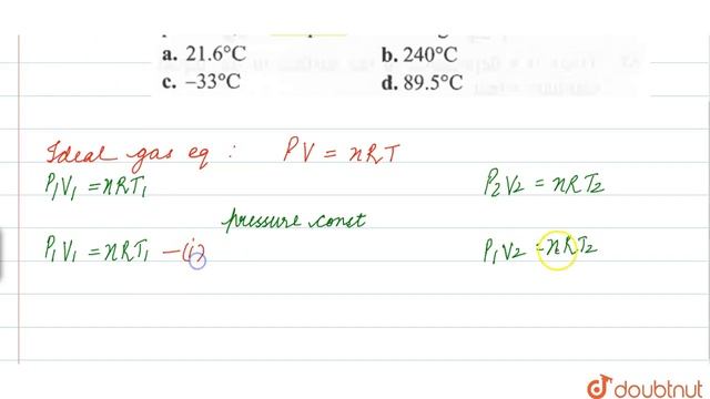 A sample of gas occupies `100 mL` at `27^()C` and `740 mm` pressure. When its volume is changed ... смотреть онлайн