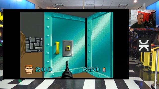Being A One Man Army In Wolfenstein 3D (Atari Jaguar)