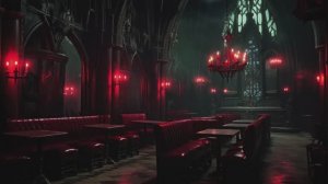 Blood Party You re In Dark Gothic Vampire Tearoom Dark Academia Music with Rain at night