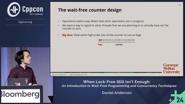 Introduction to Wait-free Algorithms in C++ Programming - Daniel Anderson - CppCon 2024 смотреть онлайн