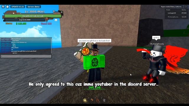 I think I took the BIGGEST W TRADE | King Legacy смотреть онлайн