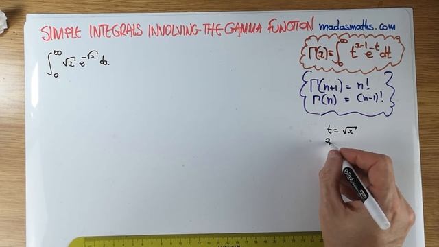 ADVANCED Simple integrals using the Gamma Function (1) смотреть онлайн