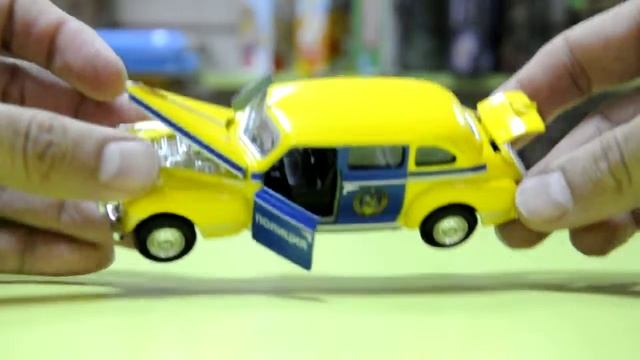 ТехноПарк 1:43 ЗИС-110 полиция 4706