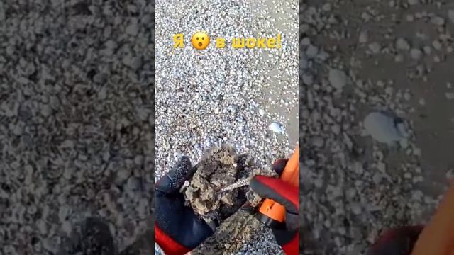 Вот это повезло мужику! Нашел металлоискателем на пляже кучу ЗОЛОТА! смотреть онлайн