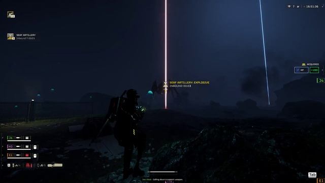 HELLDIVERS 2 - Titan gets brain damage смотреть онлайн