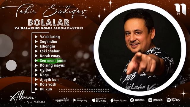 Tohir Sodiqov - Va'dalaring Nomli Albom Dasturi