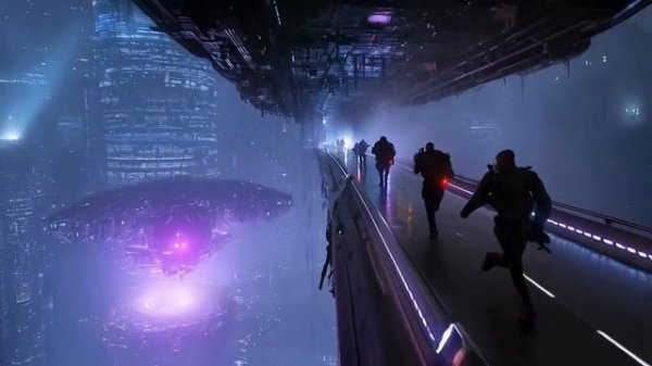 GalaxyPunk_ Futuristic AI-Generated Sci-Fi Worlds _ MidJourney & Hailuo AI