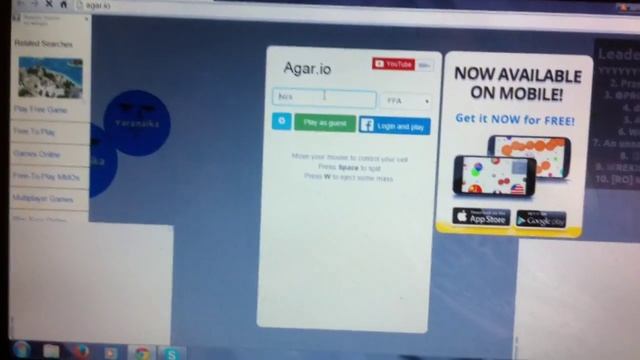 GAME play agar.rio смотреть онлайн