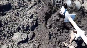 насадка почвофреза винтовая, гусинные лапки на триммер с понижающим редуктором для велосипедов.mp4