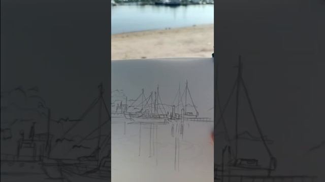 Акварельный пленэр🖌🖼 Казань. Присоединяйтесь к процессу в живой атмосфере. @alllena_live_art смотреть онлайн