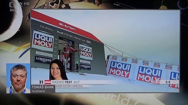Ester Ledecká - Super-G Val-d´Isere - 1.místo смотреть онлайн