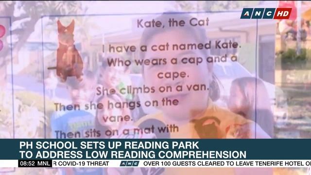 PH school sets up reading park to address low reading comprehension | ANC смотреть онлайн