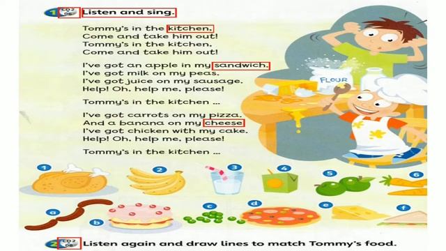 Year 1 : Super Minds | Unit 4 Lunchtime | Part 2 | Page 48 ‐ 49 смотреть онлайн