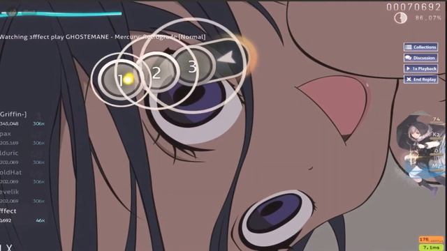 Osu | Ghostemane Mercury смотреть онлайн