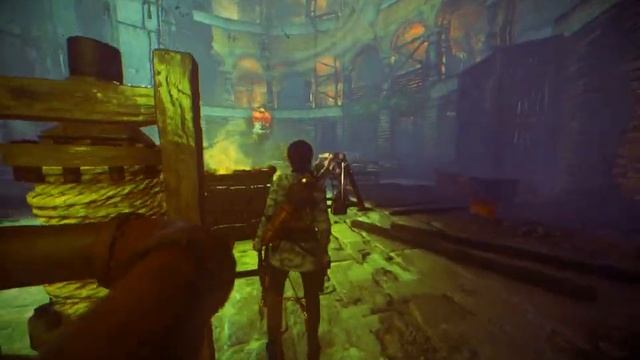 Rise of the Tomb Raider - Битва с БАБАЙ ЯГОЙ . Русская Озвучка смотреть онлайн