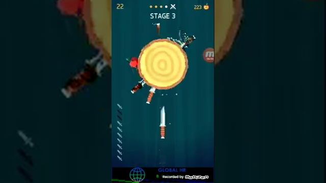 Играем в Knife Hit смотреть онлайн