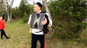 село Барабаново   встреча туристов теплохода Максим Горький