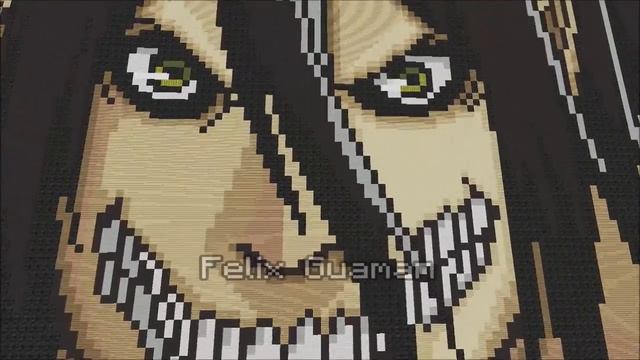 Minecraft Pixel Art Showcase - Eren Titan (Attak On Titan/Shingeki no Kyojin) смотреть онлайн