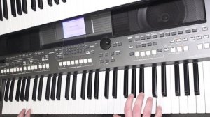 ГОРОДСКИЕ ЦВЕТЫ КАВЕР НА СИНТЕЗАТОРЕ YAMAHA PSR s670