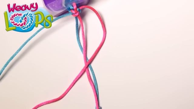 Tutorial Weavy Loops 2 colors bracelet смотреть онлайн