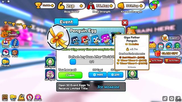 The NEW SEASON 7 UPDATE is BROKEN in Arm Wrestle Simulator! смотреть онлайн