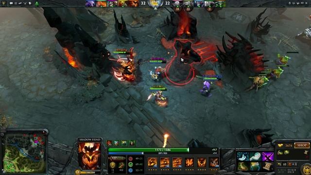 Yaphets Shadow Fiend - Dota 2 смотреть онлайн