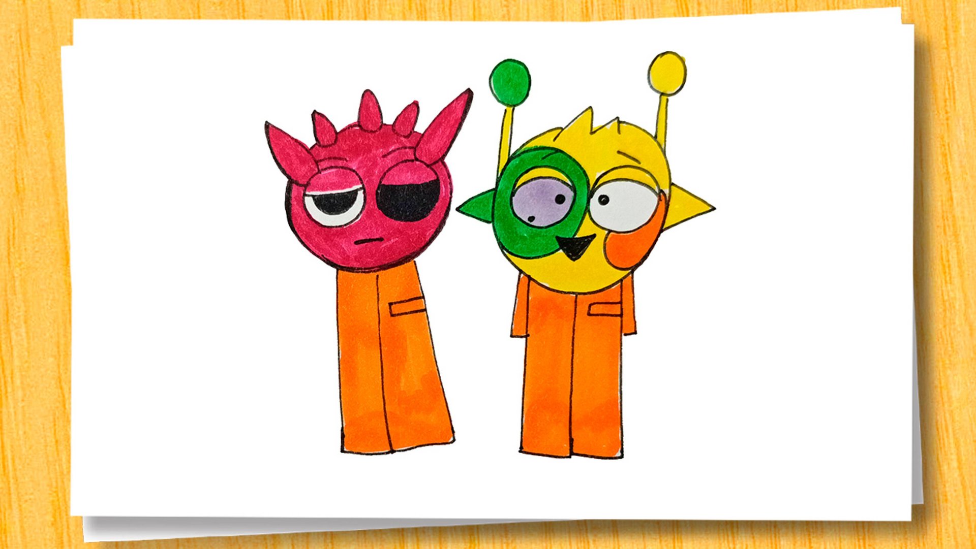 Как нарисовать Спрунки / How to draw Incredibox Sprunki смотреть онлайн