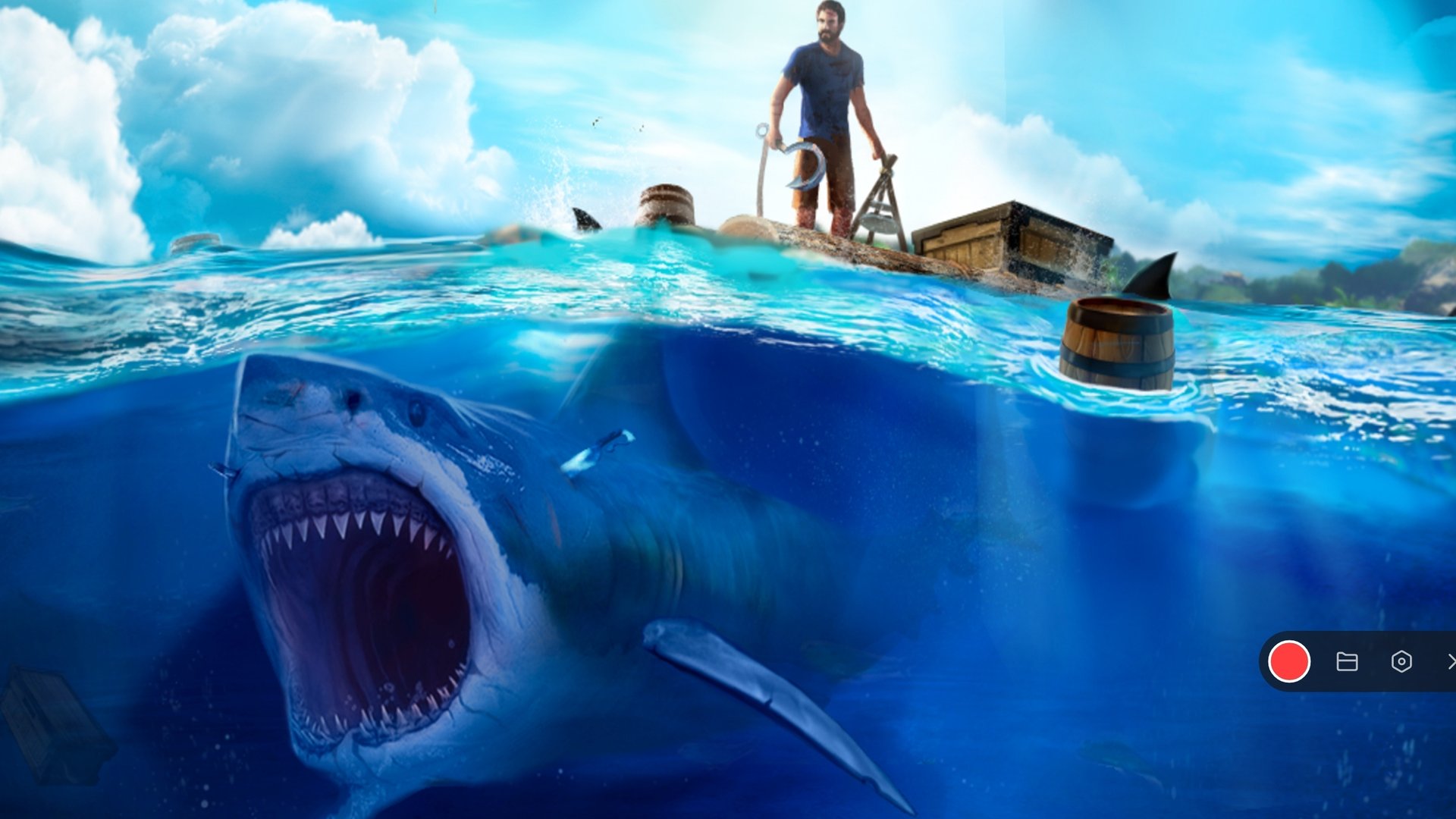 мой первый Радик про рафт😃😂 смотреть онлайн