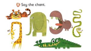 Kids Box 1, Unit 7.2 Wild animals. Say the chant. Do the actions. tiger elephant.