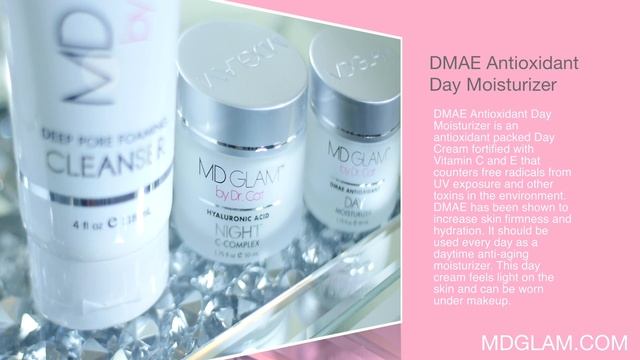 The Importance Of Using DMAE Antioxidant Day Moisturizer - MD GLAM